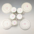 Early 20th Century Minton (England) Cockatoo Green Demitasse Cups & Saucers, 4-piece Set & Cream Jug